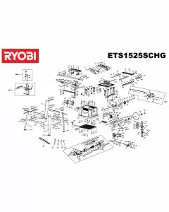 Buy A Ryobi ETS1525SCHG Spare part or Replacement part for Your Saws and Fix Your Machine Today